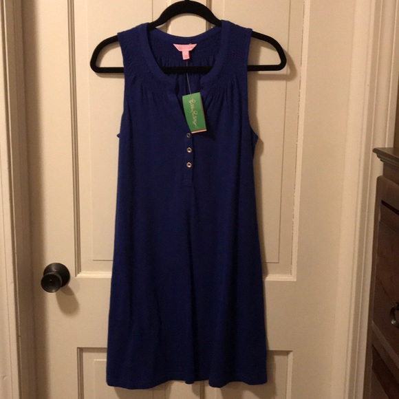 Lilly Pulitzer Dresses & Skirts - Lilly Pulitzer Small Blue Essie sun Dress